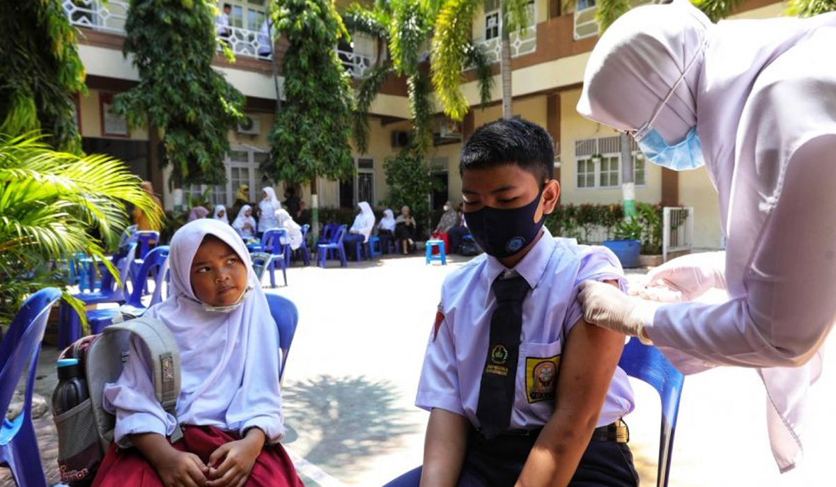 Indonesia to start vaccinating children aged 6-11 against COVID-19